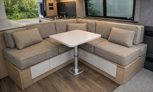 Shape campervan seating - l,
