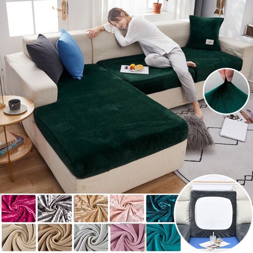 Velvet sofa cushion - velvet, covers