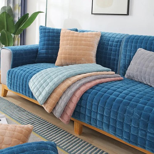 Thick plush sofa - thick, covers
