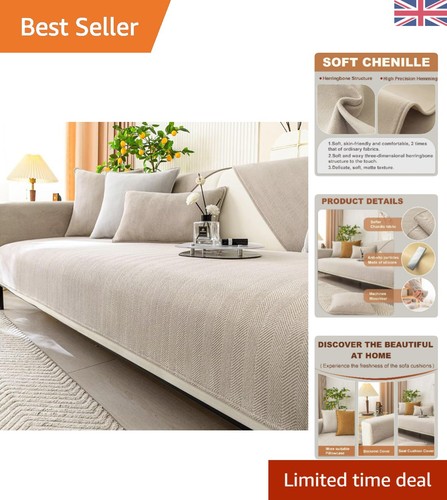 Herringbone chenille non slip - chenille, non-slip