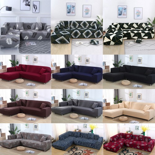 Shaped sofa cover stretch - shaped,